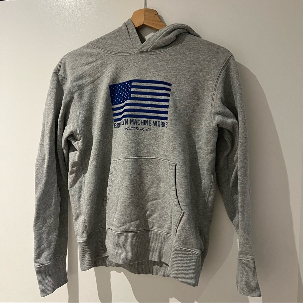 Brooklyn machine works x uniqlo hoodie